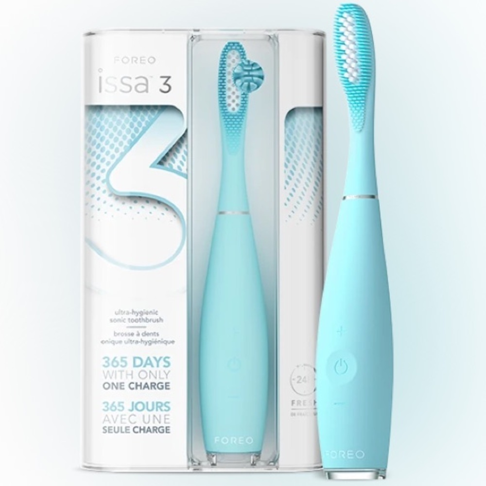 NWT Foreo ISSA 3 Ultra-Hygienic Sonic Toothbrush